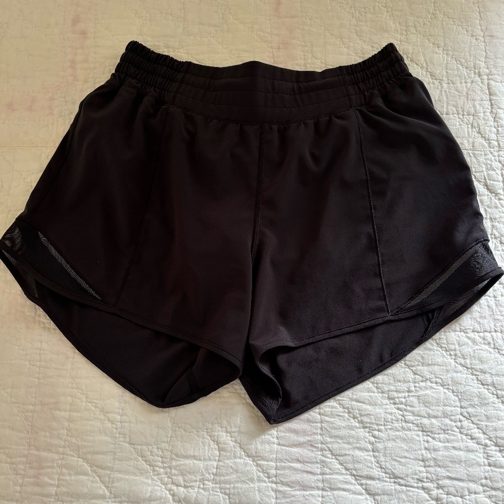 Lululemon Track That High Rise Lined Short